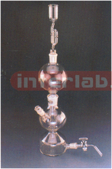 GAS GENERATOR, KIPP'S, BOROSILICATE GLASS